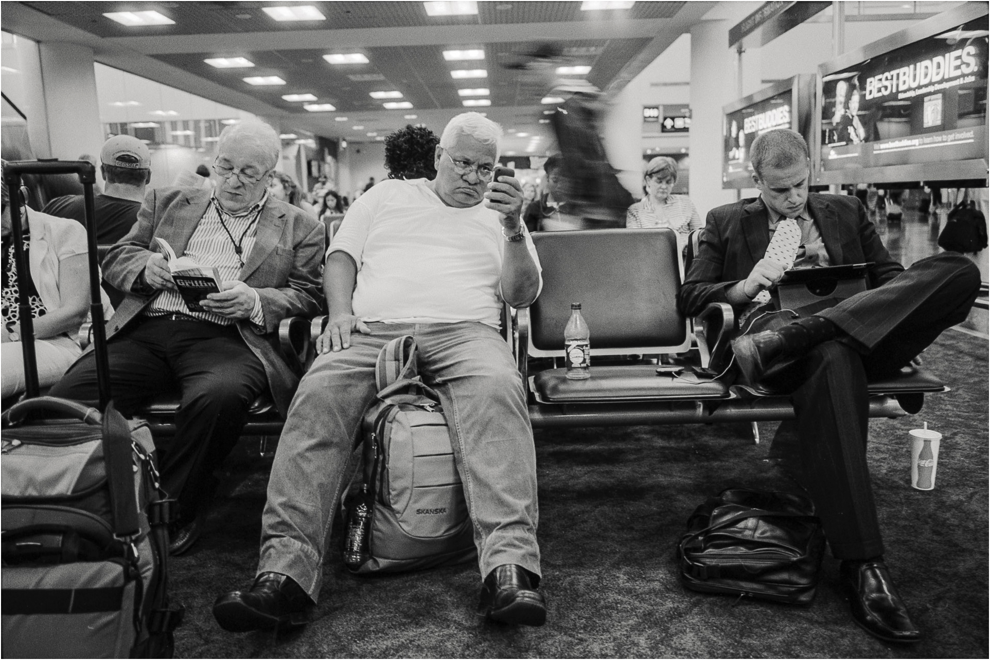 miami airport, buddies
